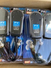 8MP HD CVI, AHD, TVI, CVBS Passive Video/Power/DATA Audio Balun-RJ45