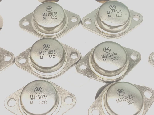 6 Pairs | MJ15024 NPN + MJ15025 PNP | Audio Power 16A 200-250V 250 WATTS TO-3