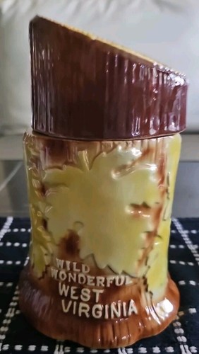 STATE OF WEST VIRGINIA MOUNTANI SEMPER LEBIRI DECANTER OMB LIQUOR BOTTLE 1975 NO - Picture 15 of 15