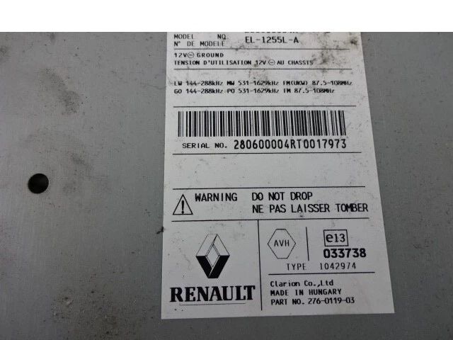 280600004R Navigationssystem Satellit RENAULT Laguna Kombi 2.0 D 110KW Aut - Bild 3 von 4