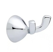 NEW Delta FND35-PC Foundations Collection Double Robe Hook in Chrome Finish