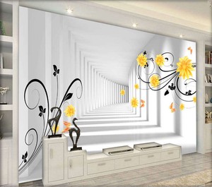 Wicklung Korridore 3d Voll Wandgemalde Foto Tapete Drucken Zuhause Dekoration Ki Ebay