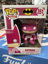 Funko Pop! DC Heroes: Batman #351 Breast Cancer Awareness - Vinyl Figure