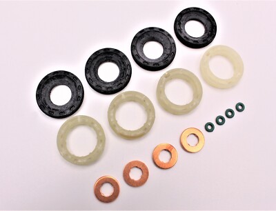 16x ORIGINAL ELO EINSPRITZDÜSE INJEKTOR DICHTUNG RING DÜSENHALTER SET