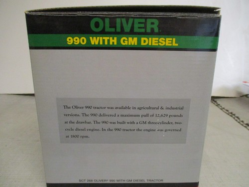 SpecCast Oliver 990 w/ GM DieselToy Tractor "2009 HPOCA Show" 1/16 Scale, NIB - Picture 6 of 8