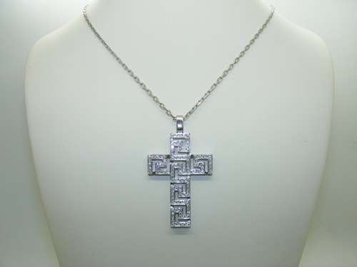 versace cross chain