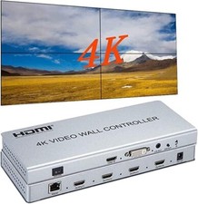 4K Video Wall Controller HDMI/DVI Entradas 4 Splicing Pantalla HDMI Salida Video