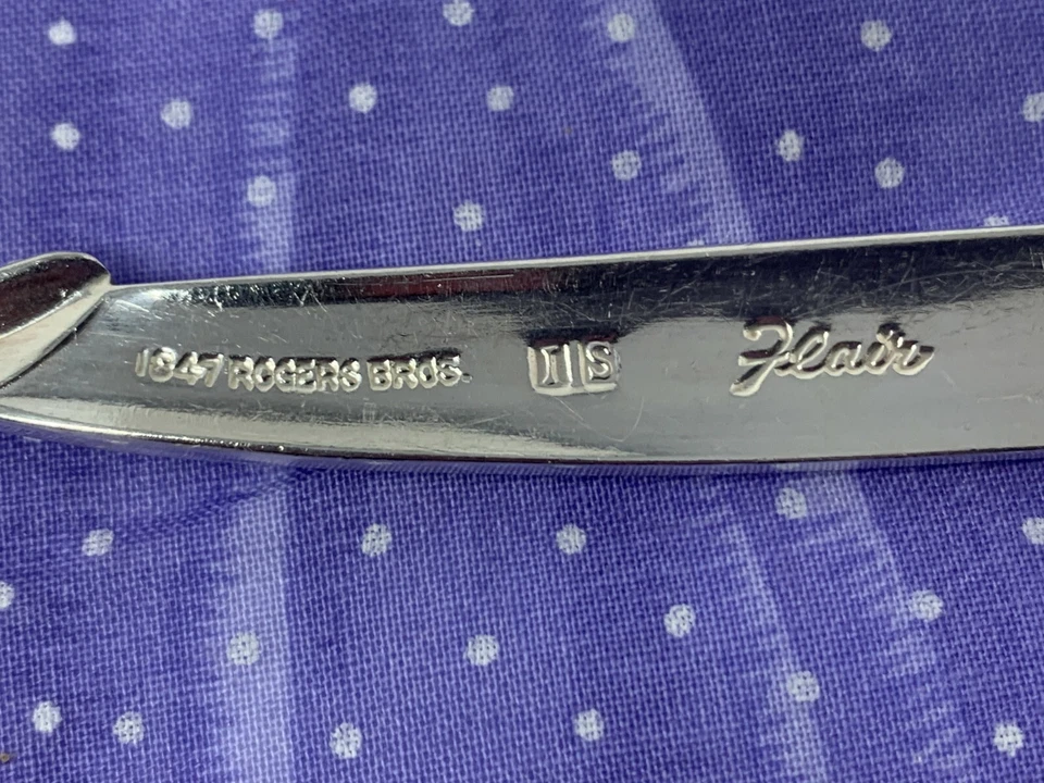 ROGERS IS International Silver FLAIR * Elección de pieza * (INV#19-2503) Foto 2 de 2