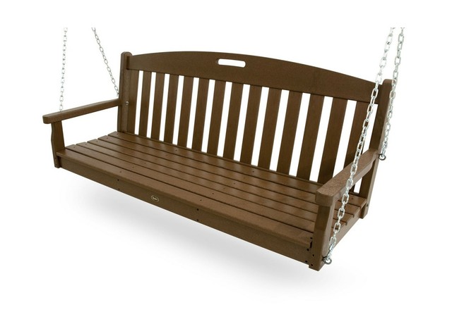 Trex Outdoor Furniture Yacht Club Swing Seat Cushion Navy For