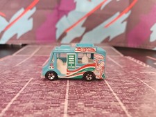 Raro Hot Wheels 1983 BITE RAPIDO pizza italiana furgone ali pasta bevande fast food 