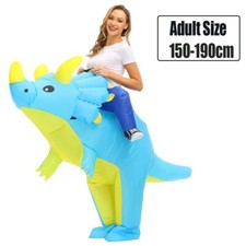 Inflatable dinosaur costumes Halloween party animal costume Dino men and women