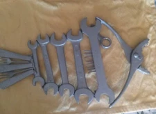 handmade metal art fish wall sculpture