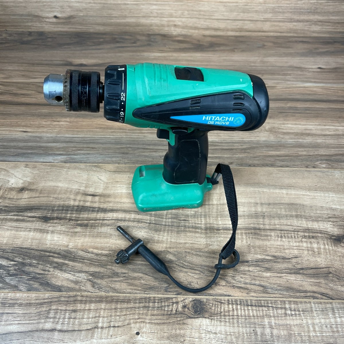 Hitachi DS14DVB Green & Black Portable 14.4V 220 Volt Cordless