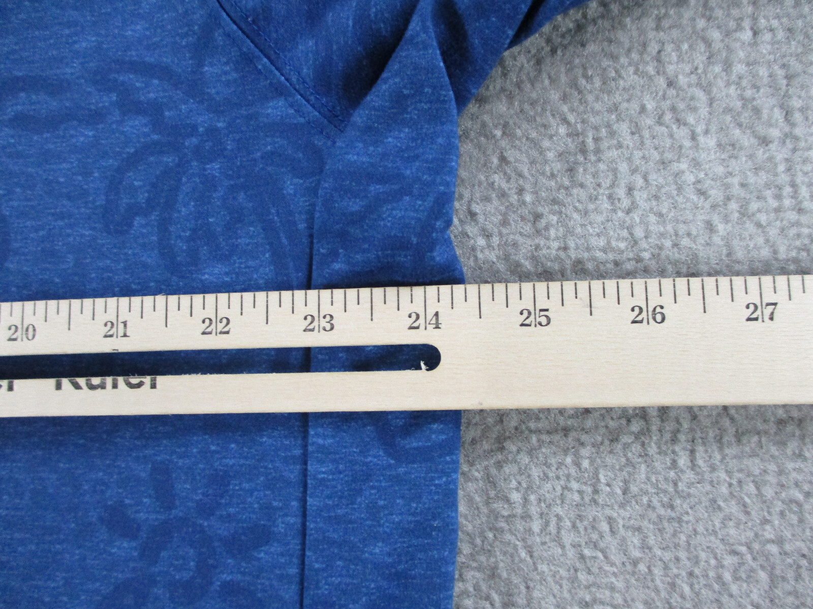 Chubbies Pullover Men Extra Large Blue Print Quar… - image 8