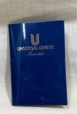 UNIVERSAL GENEVE International Guarantee Booklet Space Compax Moonphase Space /