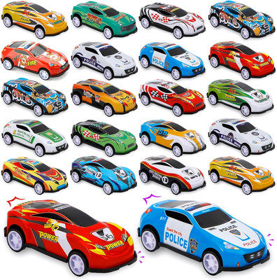 28 Pcs Pull Back Cars Toys for Kids, Party Favors Treasure Box Toys for Classroo