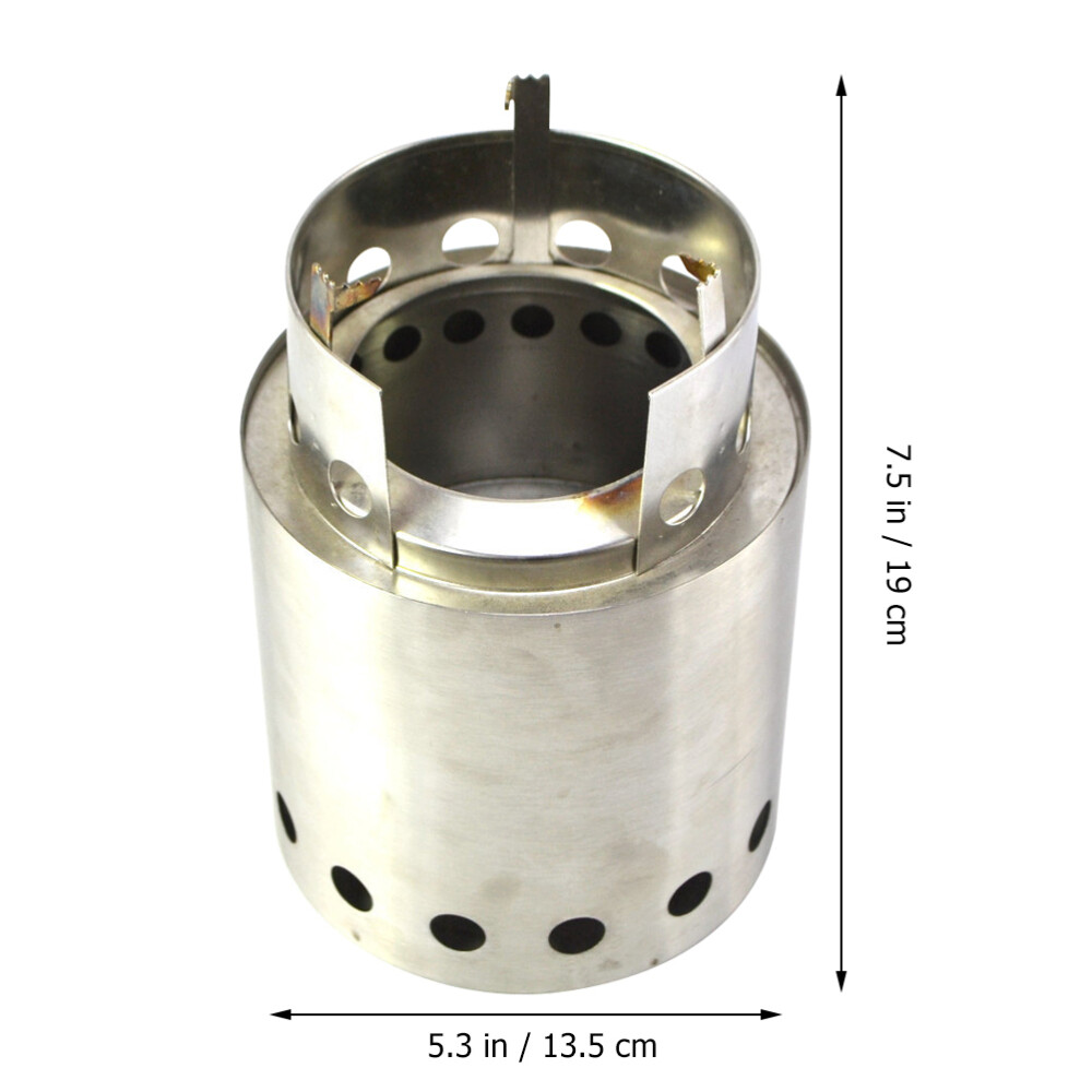 Liquid Fuel Stove Backpacking Wood Stove Outdoor Pocket Stove eBay