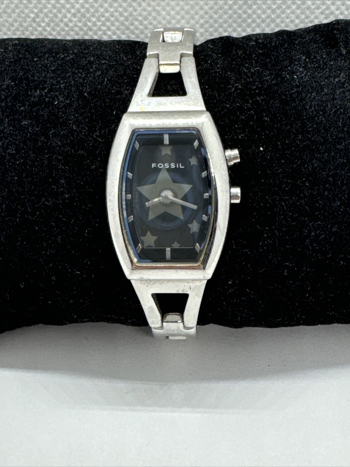 Fossil Big Tic ES9648 Women's Silver Stainless Steel Analog Dial Watch JNA527