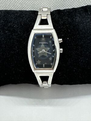 Fossil Big Tic ES9648 Women's Silver Stainless Steel Analog Dial