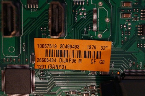 MAIN BOARD 17MB35-4 2049693 FOR 32" SANYO CE32LD47-B LCD TV, SCREEN: LTA320AP06 - Picture 4 of 6