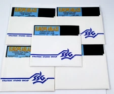 Europe Ablaze ( Commodore 64 1985) Vintage Floppy 5 Disk Game