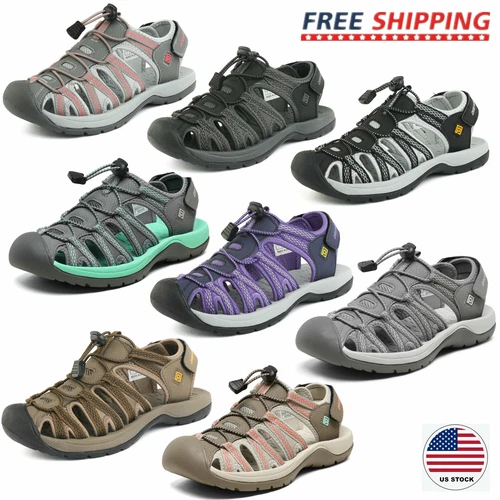 Women Sports Sandals Hiking Walking Outdoor Beach Adventurous Athletic Sandals