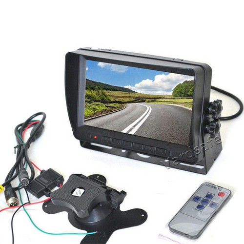 Reverse Rear View Camera +7'' Monitor for Fiat Doblo/Opel Combo/Vauxhall Combo - Picture 8 of 9