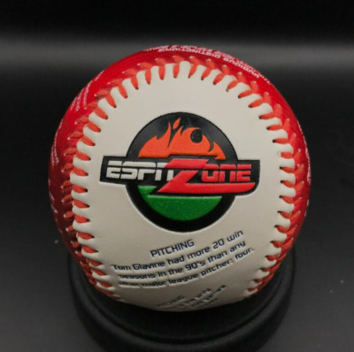 ESPN Zone Did You Know? Embossed Souvenir Collectible Baseball NEW