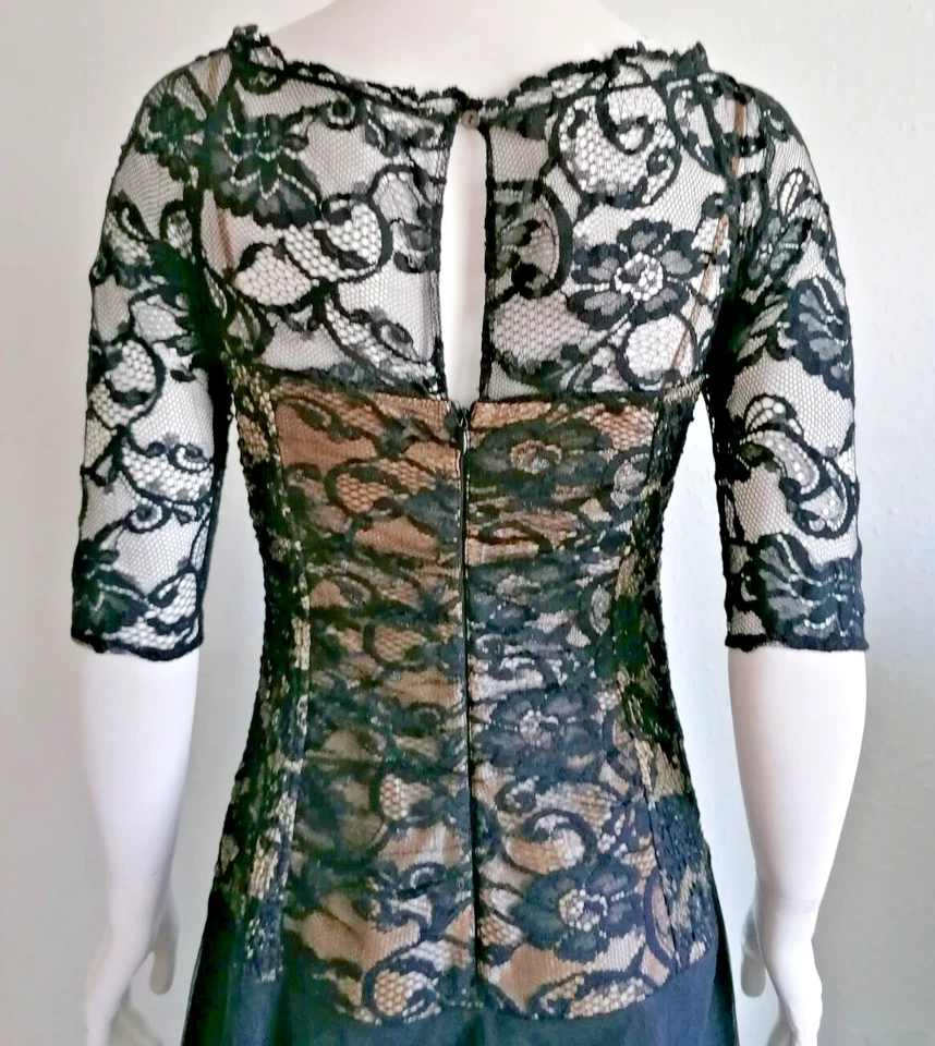 LA PERLA ""MARVEL"" Vestido de Encaje Negro IT 42 Reino Unido 10  Foto 4 de 4