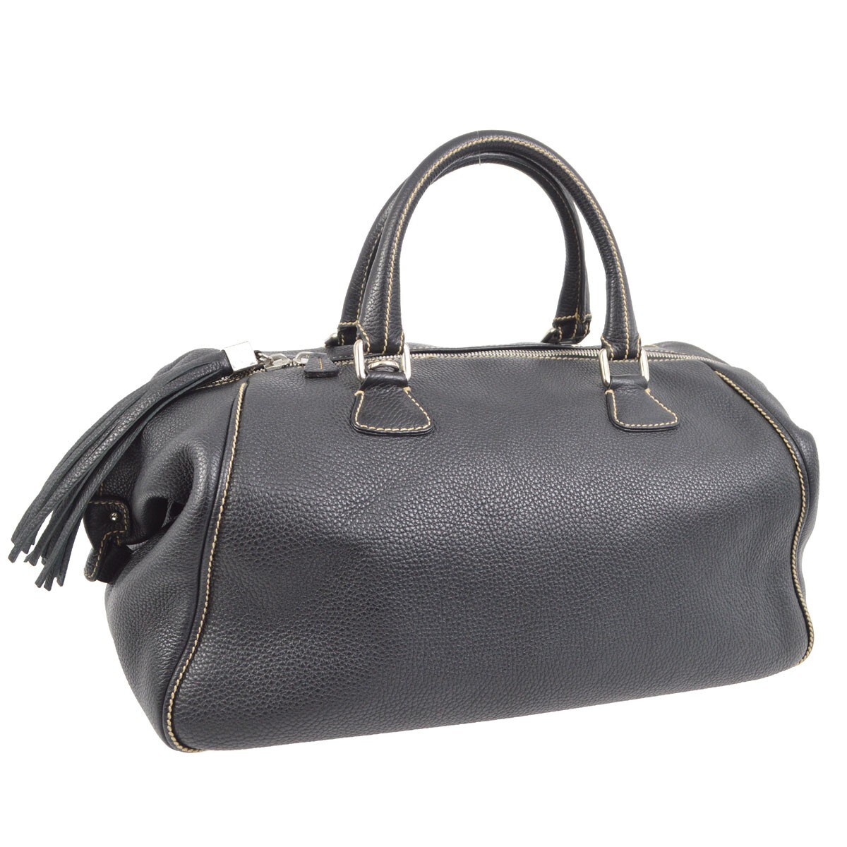 Chanel Black Duffle Handbag 130813 | eBay