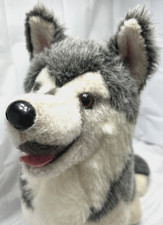 Lobo the Wolf Dakin 1978 18" X 24" LIFE LIKE Realistic HTF Large Size Vintage