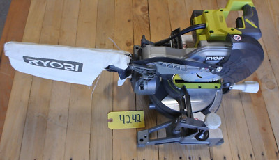 Ryobi TS 1144 Heavy Duty Miter Saw 7 1/4'' 110V Light wt w/2 Blades 5,000 RPM