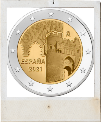 2 EURO *** Spanje 2021 Espagne *** Toledo !!! | eBay