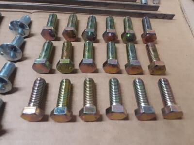 Fisher 7183-1 Snow Plow Mount Bolt Kit For 2008-2016 Ford Super Duty F250, F350, F450, F550