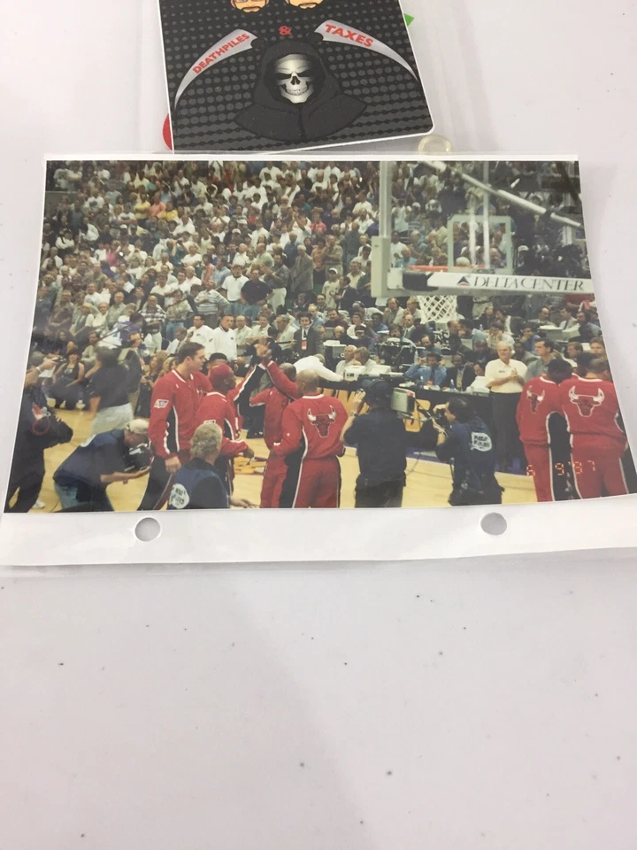 Imagen Original 1/1 Utah Jazz Michael Jordan Chicago Bulls 97 Finales NBA Foto 4 de 4