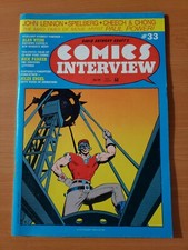 Cover of David Anthony Kraft's Comics Interview #33
