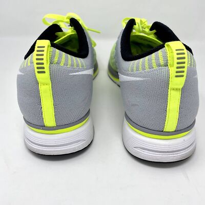 Size 11.5 - Nike Flyknit Trainer + Volt White for sale  display picture 1