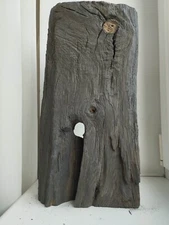 Antique 1700 Swedish  sail ship bog wooden part