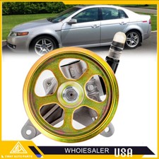 Power Steering Pump w/ Pulley for Acura TL 3.2L 2004 2005 2006 2007 2008 2008