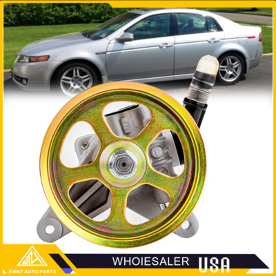 #ad #ad Power Steering Pump w Pulley for Acura TL 3.2L 2004 2005 2006 2007 2008 2008 $64.95