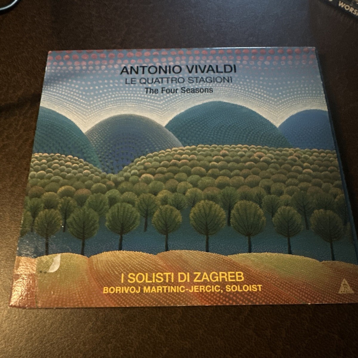 Borivoj Martinic-Jercic I Solisti Di Zagreb - Vivaldi 4 Seasons