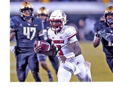 Malik Cunningham Louisville Cardinals signed autograph 8x10 football photo NFL c