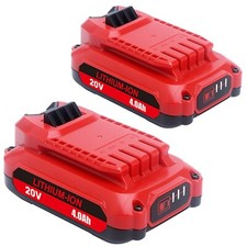 2 PACK 4.0Ah 20V Compact Battery For Craftsman 20V V20 CMCB204 Lithium Battery