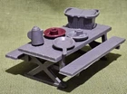 Marx  Yogi Bear Jellystone Playset Accessory - Picnic Table