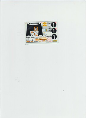 1:43 decal Racing43: Porsche 911 2.2 S Facit Safari 1971 Anderson