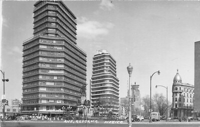 Foto AK Mexico Aue Reforma Echt Foto Postkarte