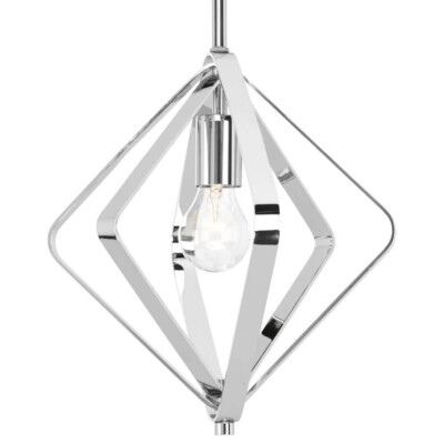 Renfrow 1-Light Polished Chrome Mini-Pendant by Progress Lighting