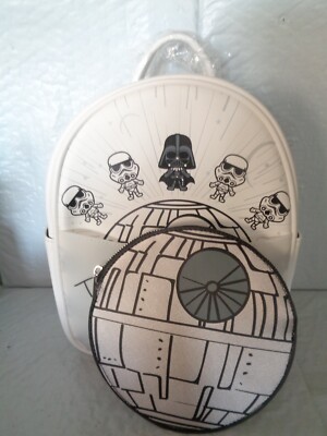 NWT  Disney / BioWorld - Star Wars - Rule Galaxy - Chibi - Mini Backpack & Coin