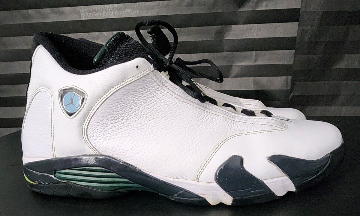 Size 16 - Air Jordan 14 Retro 2016 Oxidized Green | eBay