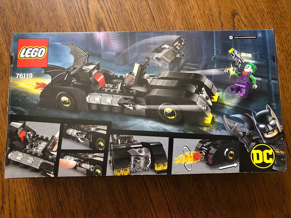 LEGO DC Comics Batmobile: Pursuit of The Joker 76119 Superhero Building Set